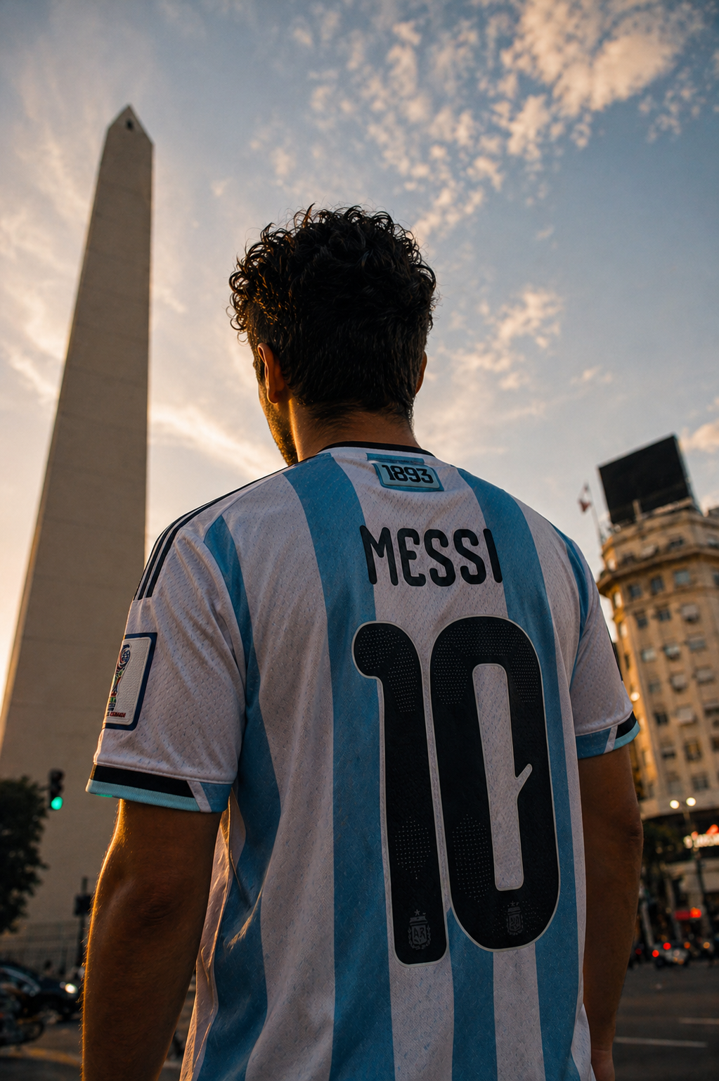 Camisa Argentina Messi