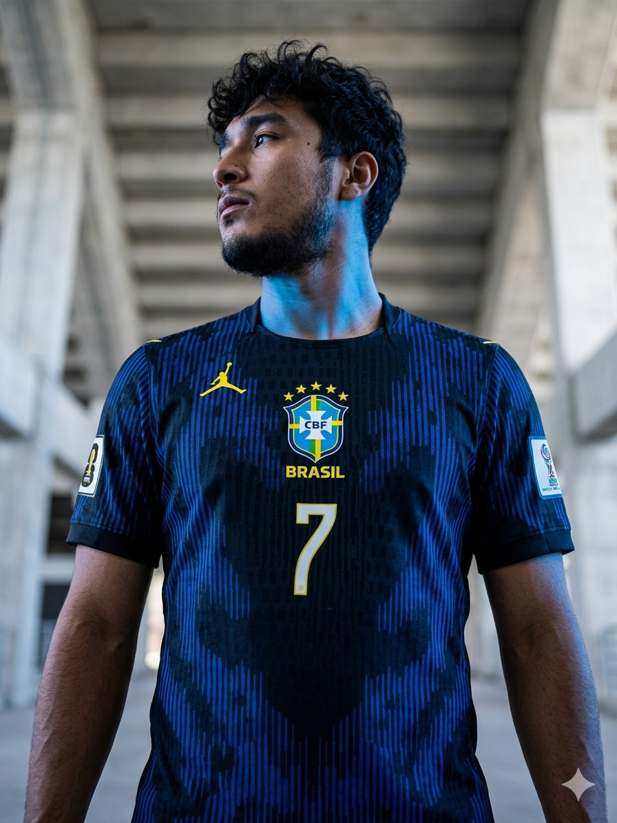 Camisa Brasil versión jugador